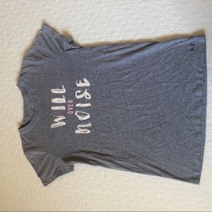 Will over Noise Underarmour shirt